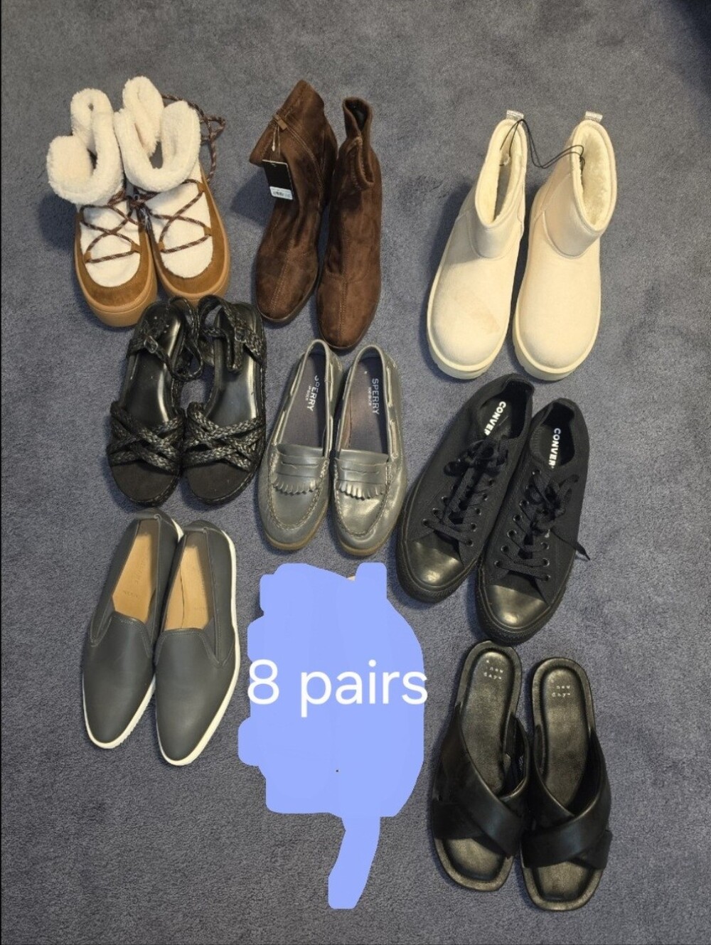 Footwear bundle mixed size/conditions